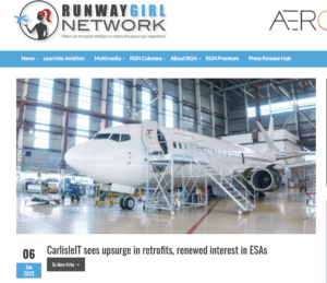 Runway Girl satellite interview